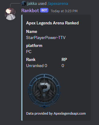 apexarena slashcommands result