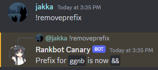 removeprefix commands usage